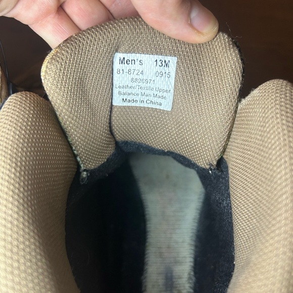 Cabela's Zonz Gore-Tex leather camo BOA Vibram hiking boots - Picture 4 of 8